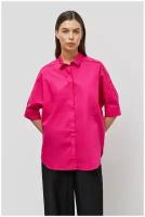 Блузка baon Хлопковая блузка с объёмными рукавами Baon B191043, размер: L, розовый