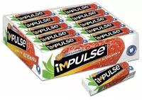 «Impulse», жевательная резинка со вкусом «Клубника», без сахара, 14 г * 30штук