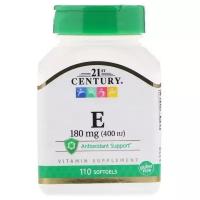 21st Century Health Care Vitamin E 180 мг (400 МЕ) 110 капс (21st Century)