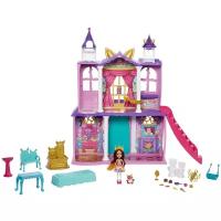 Enchantimals Дом для кукол Enchantimals Семья Бал в королевском замке с куклой, мебелью и аксессуарами GYJ17, разноцветный