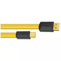 Wireworld Chroma 8 USB 2.0 A-B Flat Cable 1.0m (C2AB1.0M-8)