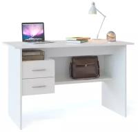 Письменный стол со встроенной тумбой Сокол СПМ-07.1Б цвет белый
