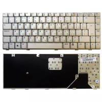 Клавиатура для ноутбука Asus F8SA, русская, серебристая