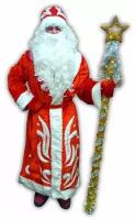 Костюм "Дед мороз", размер 52-54, Бока
