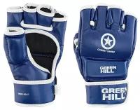 Перчатки Green hill COMBAT SAMBO MMR-0027CS для MMA синий M