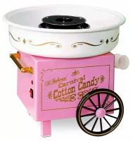 Аппарат для приготовления сладкой ваты, аппарат для сладкой ваты домашний, сахарная вата, Аппарат для приготовления сахарной ваты, розовый