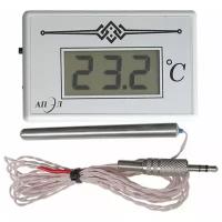 Высокотемпературный термометр для бани и сауны ТЭС-2 с герметичным датчиком