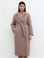 Пальто Zarina, размер 50(XL), коричневый