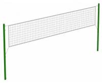 Сетка для бадминтона, толщина нити: 1,5 мм (С полиэтиленовым тросом)