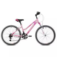 STINGER BIKE Велосипед STINGER 24" LATINA розовый, сталь, размер 12", MICROSHIFT