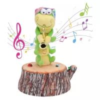Интерактивная музыкальная игрушка Танцующая гусеница Саксофонист
