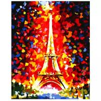 Картина по номерам на холсте 40х50 см, "Париж"