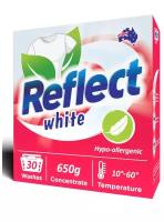 Reflect White Концентрированный стиральный порошок для белых и светлых тканей 650г