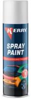 KERRY аэрозольная Эмаль Spray Paint белый, матовый, 405 мл