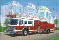 Пазл Лада Пожарная машина, 4604293024321