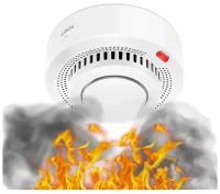 Датчик дыма (пожарная сигнализация) Tuya Smart Wi-Fi- с сиреной и оповещением на смартфон