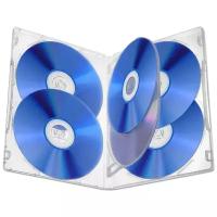 Коробка DVD Box для 6 дисков, 14мм полупрозрачная