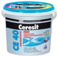 Затирка Ceresit СЕ 40 Aquastatic, 5 кг, кирпичный 49
