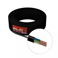 Силовой кабель ВВГ-Пнг(A)-LS 3х2.5 чер 50м ULC ГОСТ
