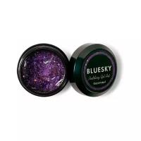 Bluesky, Pudding Gel ART - полигель с шиммером (Фиолетовый), 8 гр