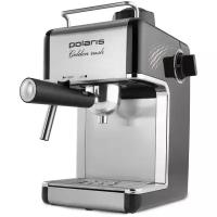 Кофеварка рожковая Polaris PCM 4006A Golden rush, черный