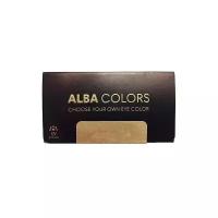 Контактные линзы Alba Colors 14.2, 2 шт., R 8,6, D -4, Blue Marine
