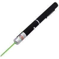 Лазерная указка YL Green Laser c насадками