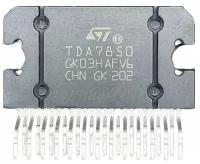 TDA7850, усилитель мощности 4-х канальный, 4x85W