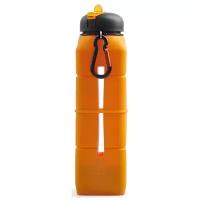Бутылка-динамик AceCamp "Sound Bottle", силиконовая, цвет: оранжевый, 769 мл