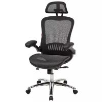 Кресло для руководителя easy chair 633 tr черное рециклированная кожа пластик