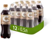 Напиток "Кул Кола Ванилла" ("Cool Cola Vanilla") безалкогольный сильногазированный, ПЭТ 0.5 (упаковка 12шт)