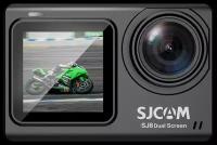 Экшн-камера SJCAM SJ8 DUAL-SCREEN, 12МП, 3840x2160, 1200 мА·ч, черный