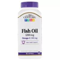 21st Century Health Care Fish Oil 1200 мг 90 капс (21st Century)