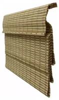 Римские шторы из бамбука микс, 160х160 см