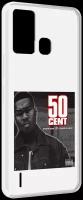 Чехол MyPads 50 Cent - Power Of The Dollar для ITEL S16 / ITEL Vision 1 Pro задняя-панель-накладка-бампер