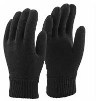 Перчатки Woolrich M женские черные вязаные