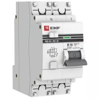 Дифференциальный автомат EKF АД-32 2П 10 мА B 4.5 кА AC электронный 16 А