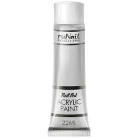 Краска акриловая Runail Professional Acrylic paint 2298 серебряная