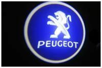 Лазерная проекция логотипа для установки В дверь авто 030 PEUGEOT