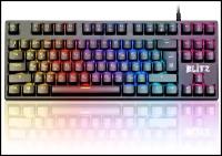 Игровая клавиатура Defender Blitz GK-240L RU Rainbow Black USB