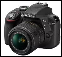 Фотоаппарат Nikon D3300 Kit AF-S DX NIKKOR 18-55mm f/3.5-5.6G VR II, черный