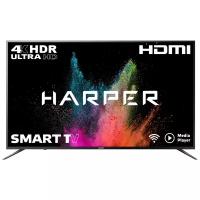 55" Телевизор HARPER 55U750TS 2018 LED, черный