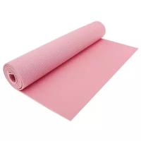 Коврик для йоги 173 × 61 × 0,5 см, цвет розовый
