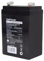 Аккумулятор свинцово-кислотный GoPower LA-445/70 4V 4.5Ah