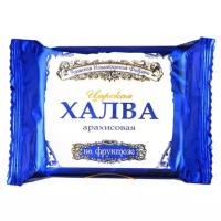 Халва Азовская кондитерская фабрика арахисовая Царская на фруктозе 180 г