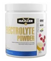 Электролиты Maxler Electrolyte Powder, вкус лимон-малина, 204 г, поддержка электролитного баланс, комплекс микроэлементов