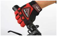 Перчатки XLC Bicycle Glove Sojus, Black\Red