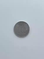 Монета Германия 10 пфеннигов 1980