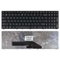 Клавиатура для ноутбука Asus K70IJ, черная с рамкой, версия 2