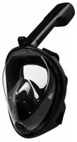 Подводная маска для снорклинга с креплением для экшн-камеры, размер L/XL, черный